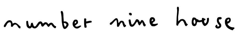 Logo van Number Nine House